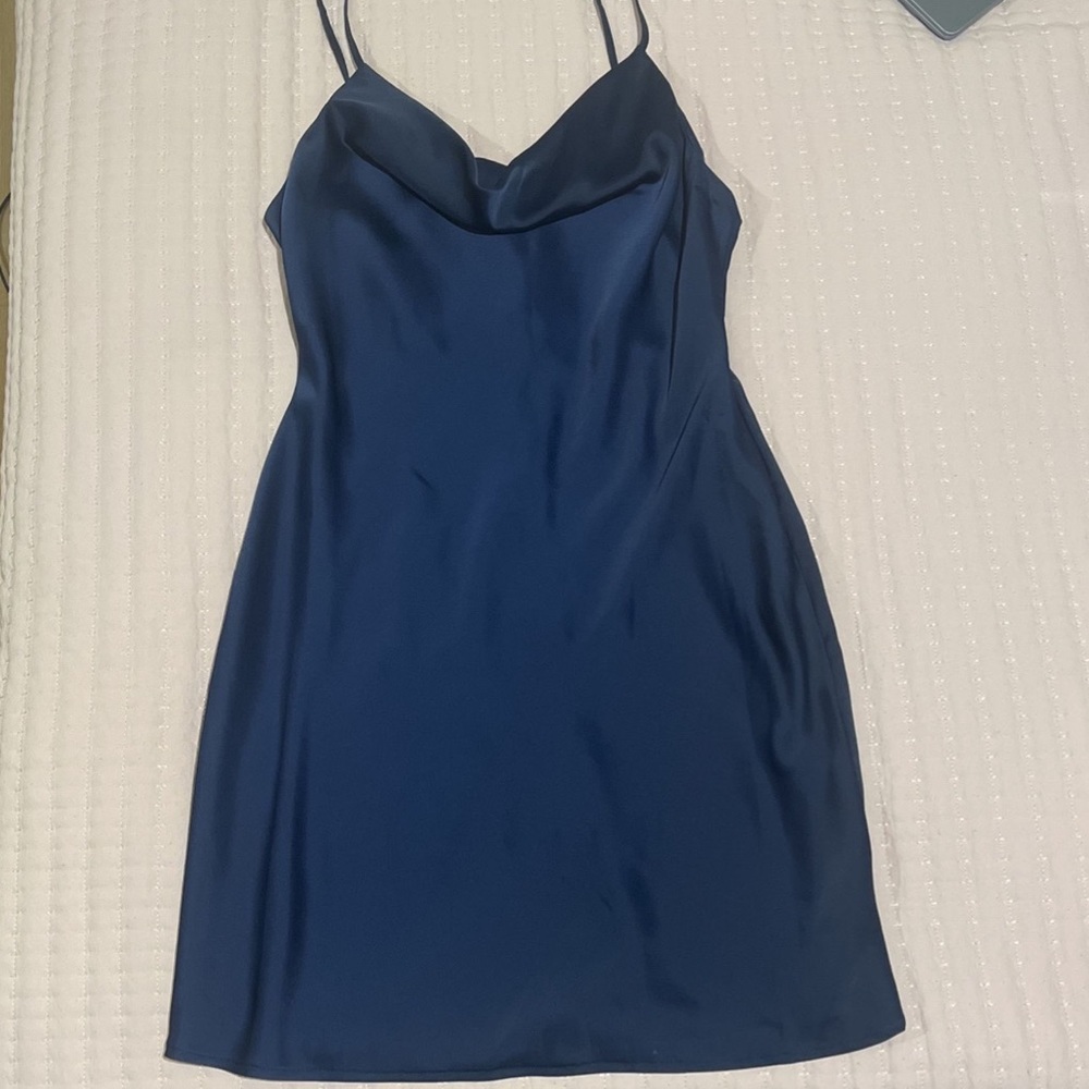 Urban Outfitters Silk Slip Mini Dress